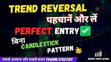 IDENTIFY Trend Reversals WITHOUT USING Candlestick Patterns | Trading For Beginners #stockmarket