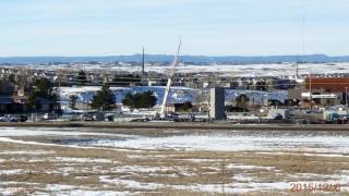 Building the New Parker Library #DCLNewDigs, 19 Month Time-lapse, from the North-East