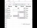 MS Excel Go to Special