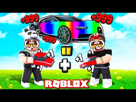 Araba Birleştirme Oyunu!! - Roblox Merge Race Simulator