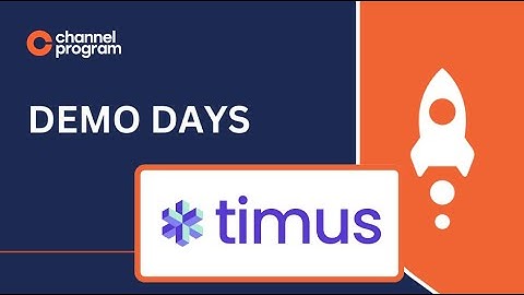 Timus Networks // Demo Days
