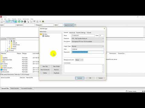 How to connect with server/cPanel hosting with FileZilla via FTP.