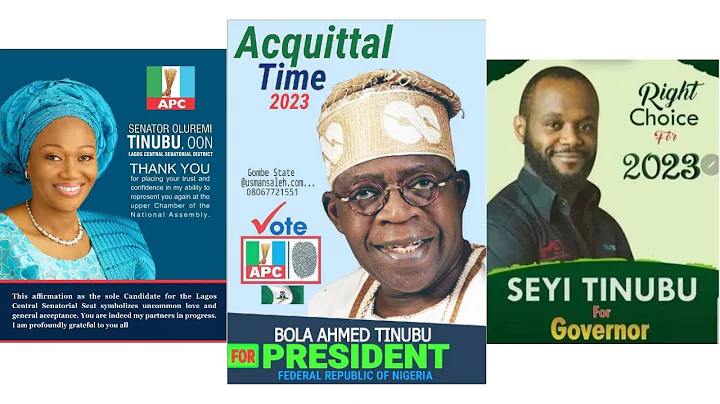 HOW BOLA TINUBU, HIS WIFE OLUREMI TINUBU  & SON SEYI TINUBU  PLAN TO TAKE OVER NIGERIA IN 2023