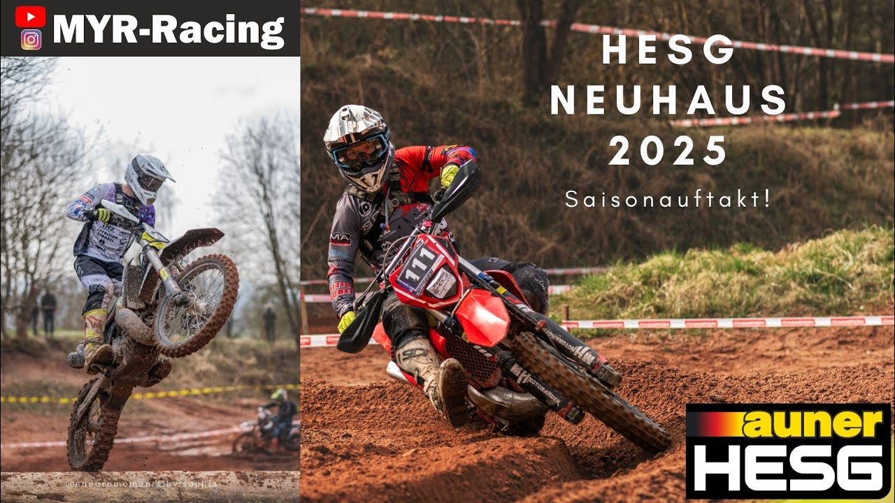 Race- Vlog #85 HESG Neuhaus Schierschnitz 2025 | Schlamm haben wir vermisst | MYR-Racing