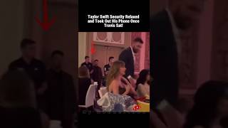 Taylor Swift’s Security Relaxed After Travis Kelce Sat Next to Her!! #taylorswift #traviskelce