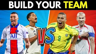 WHO DO YOU PREFER? CHOOSE PLAYERS TO BUILD YOUR CURRENT VS LEGENDS TEAMS ⚽ | FOOTBAL QUIZ