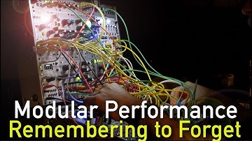 Modular Performance :  Remembering to Forget : Rings, Elements, Tides, Peaks, 4MS SMR