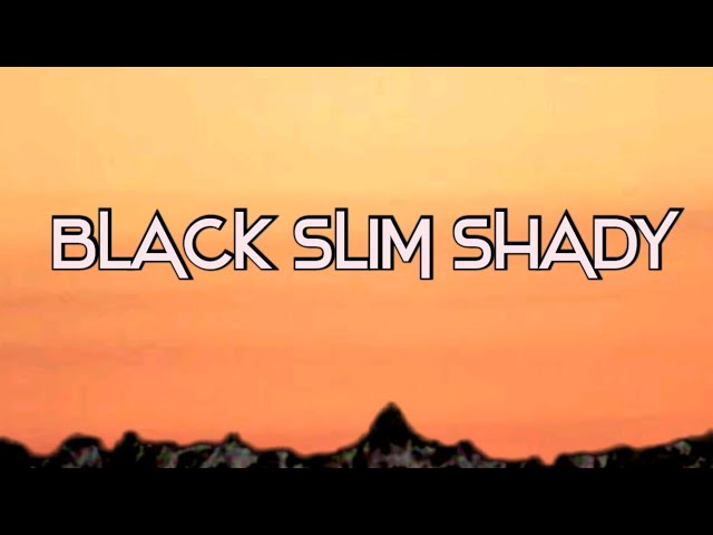 The Game – The Black Slim Shady Lyrics