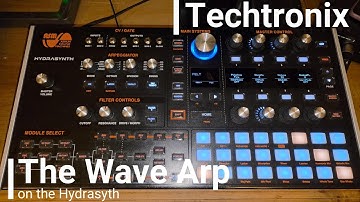 Wave Arp on the ASM Hydrasynth. "Round robin waves"