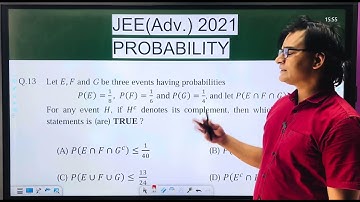 JEE Advanced 2021 Probability Problem | Solved with Explanation