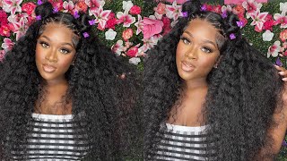 GET INTO THIS THICK DEEP WAVE WIG INSTALL+ STYLE FT. Alipearl Hair ✨