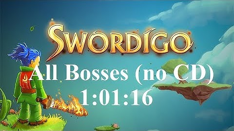 Swordigo All Bosses (no coin doubler) speedrun 1:01:16 [Android / Touchscreen]
