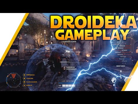 DROIDEKA GAMEPLAY: New Naboo CS Map - Star Wars Battlefront 2