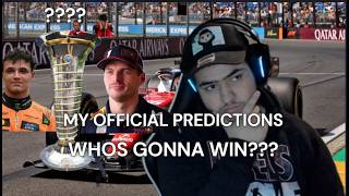 My Official 2026 Formula 1 Championship Predictions (P22 - P1)