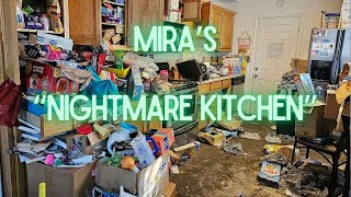 Helping a fellow YouTuber (Mira - Peeling Away the Clutter) with her 'nightmare kitchen' #kitchen