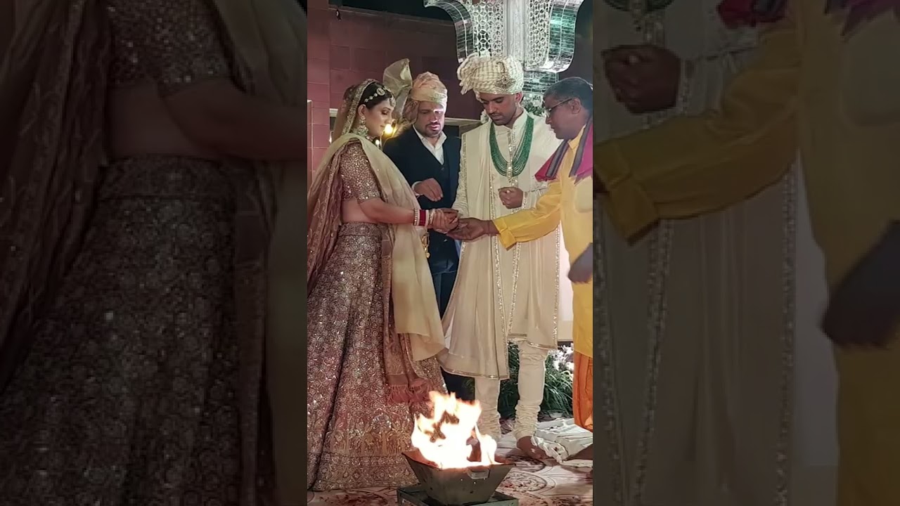 Cricketer Deepak Chahar gets married | Video