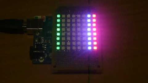 8x8 RGB Full Color Dot Matrix LED