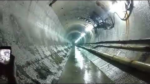 Massive Explosion Sends Shockwave in Tunnel