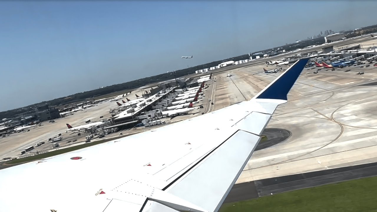 Delta Connection CRJ900 Takeoff from Atlanta (ATL) YouTube