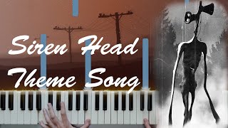 Siren Head | Theme Song (Piano Cover) screenshot 3