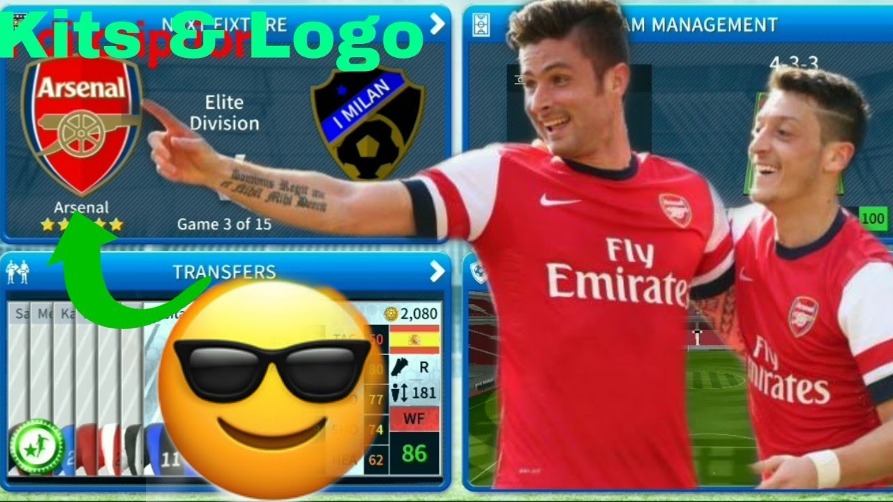 arsenal fc kit dream league soccer 2019