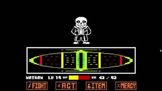 Undertale | GENOCIDE | Sans fight attempt 1