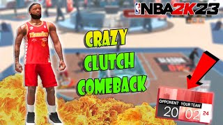I Raged & Threw My Controller Then This Happened...(Nba 2k23 MyPark Gameplay)
