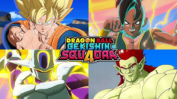 Dragon Ball Gekishin Squadra - All Transformations, Supers & Ultimate Attacks (4K 60FPS)