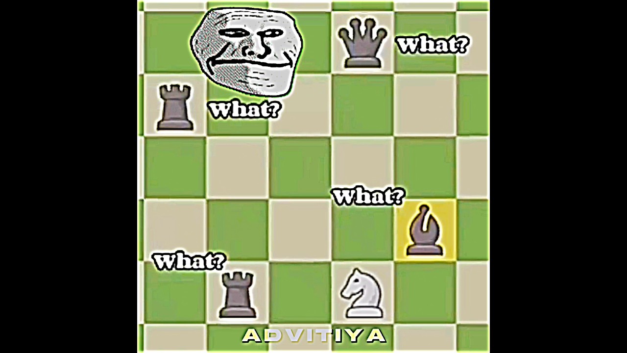 When You Escape A Fork #fyp #foryou #viral #meme #chess #chesstok