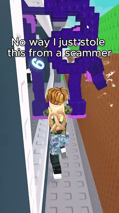 SCAMMER GET SCAMMED #roblox #stealabrainrot #scammer