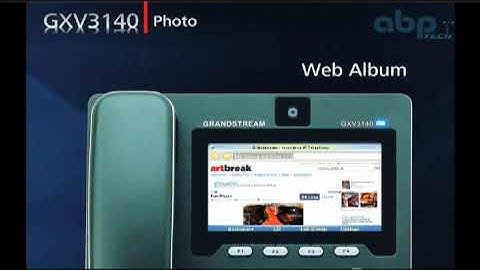 ABP Tech - Grandstream GXV 3140 IP Video Phone