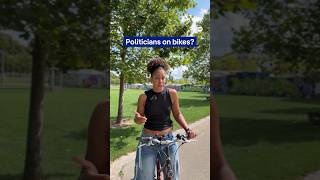 Politicians on bikes Weird in US, normal in Germany