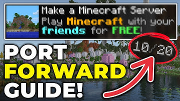 How To Port Forward a Minecraft Server (Complete Guide!)