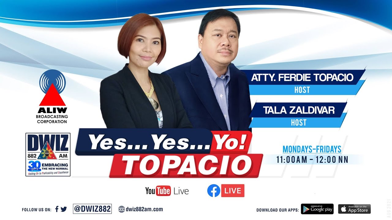 JUNE 14, 2022 - YES YES YO TOPACIO - YouTube