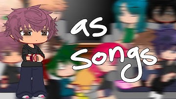 TMF REACT TO DREW AS SONGS WIP //2x// reupload. 