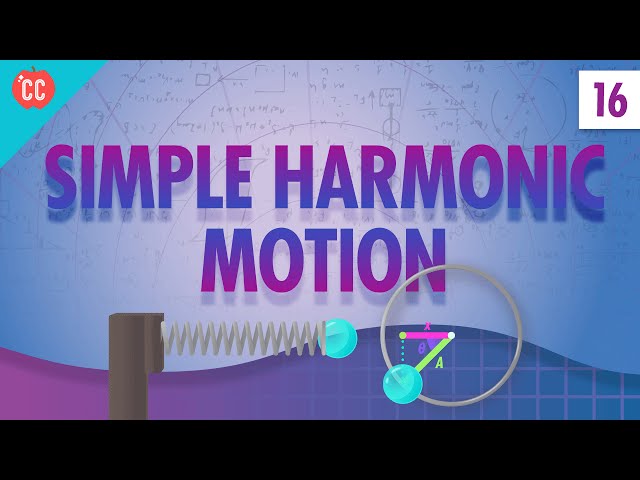 Simple Harmonic Motion: Crash Course Physics #16 class=