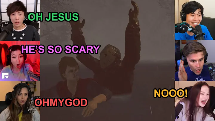 Corpse Become The Most Terrifying Killer in Friday The 13th Game ft. Sykkuno, Toast, Valkyrae & more