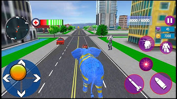 Spider Tank Robot Car Game 3d - Android Gameplay #2