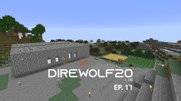 Direwolf20 1.16 Modpack Ep. 11 (Minecraft): Refined Storage Auto Crafting and More