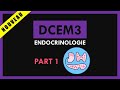Endocrinologie confrence  dcem3  part 1