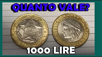 Quanto valgono le mille lire in moneta del 1997?