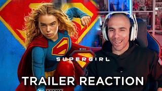SUPERGIRL REACTION AL NUOVO INCREDIBILE TRAILER