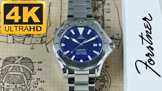 [Neo-Vintage] Omega – Seamaster 300M 2255.80 'Electric Blue' x Forstner Contemporary Flat Link