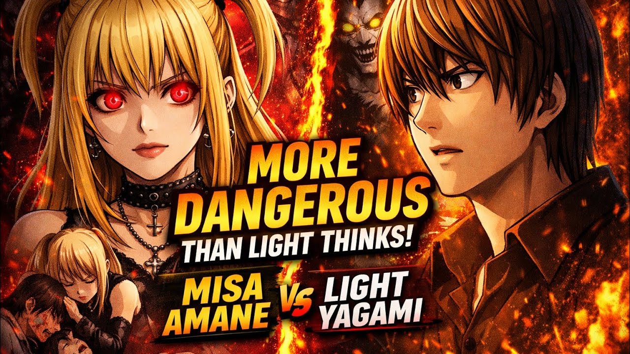 “Misa Amane Was More Dangerous Than Light Thinks | Death Note Explained”