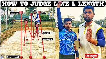 😱How To Judge Line And Length Of Ball In Cricket | Basic Drills, Tips And Full Guide In Hindi