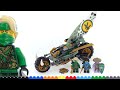 LEGO Ninjago Lloyd's Jungle Chopper Bike 71745 review! Elegant build & appearance, plays *okay*