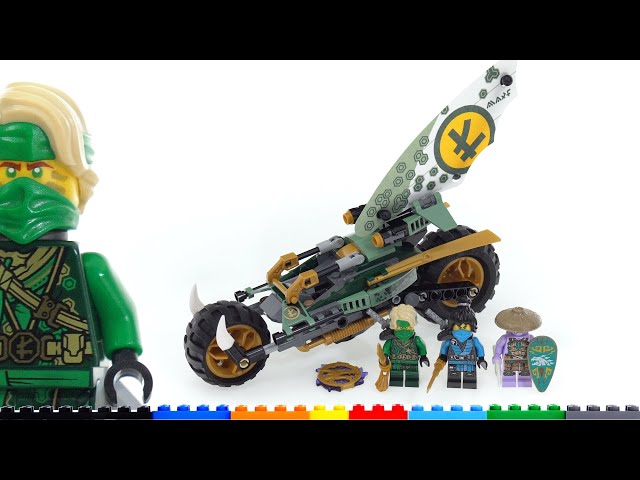Lego Ninjago Lloyd'S Jungle Chopper Bike 71745 Review! Elegant Build &  Appearance, Plays *Okay* - Youtube