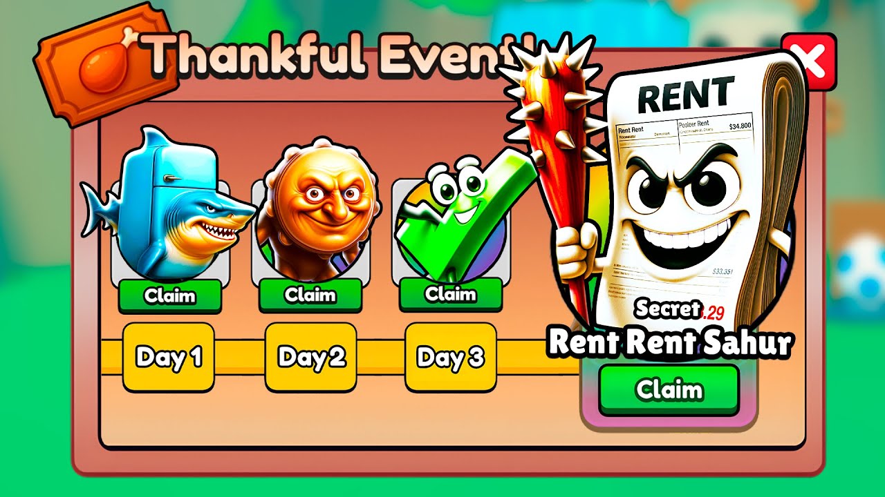 *НОВОЕ* Благодарственное обновление события в Brainrot Evolution! (Roblox)