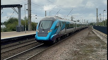 TPE 397003 heads from west to east on headcode 3E99 + unbranded Avanti 805002 on test (25/9/24)