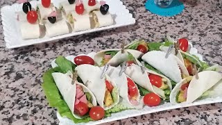 ميني طاكوس بشكل رائع/مملحات راقية/ min tacos